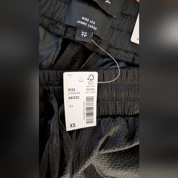 Reitmans Black Wide-Leg Pants - Picture 3 of 7